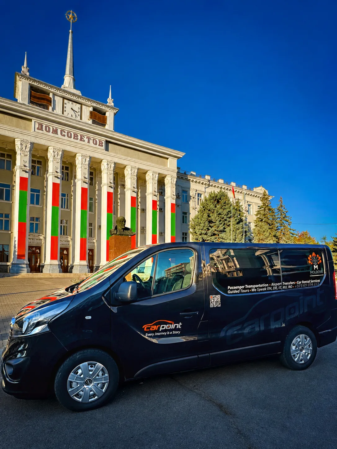 Vivaro at Dom Sovietov in Tiraspol